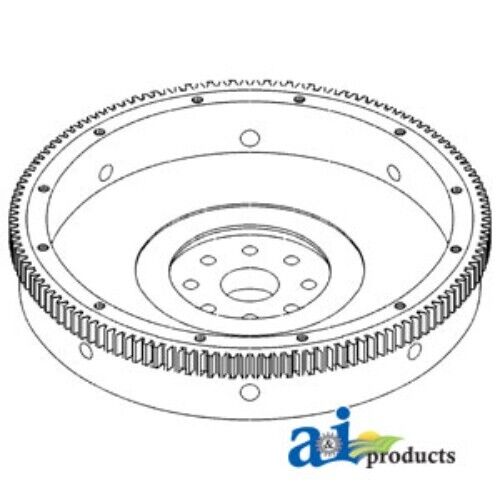 672215C91 Flywheel Fits International 1066 1086 1466 1486 1586 4166 Tractors