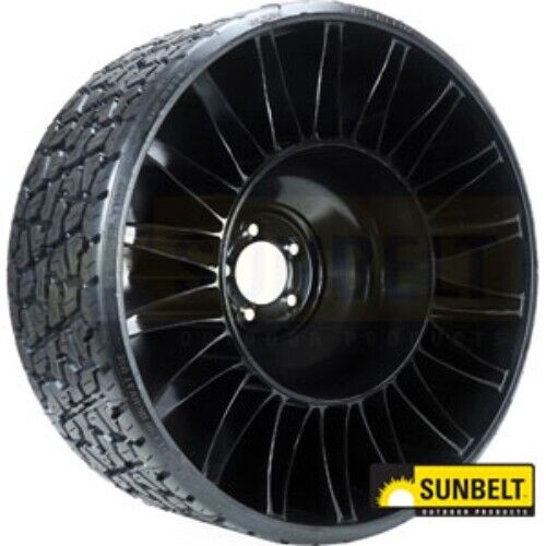 B106358TW4 24x12N12 XL X-Tweel Turf Black Tire - 4 LUG MICHELIN® X® TWEE...