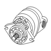 Hydraulic Front Loader Hydraulic Pump Fits Massey Ferguson 2750128M91 107535